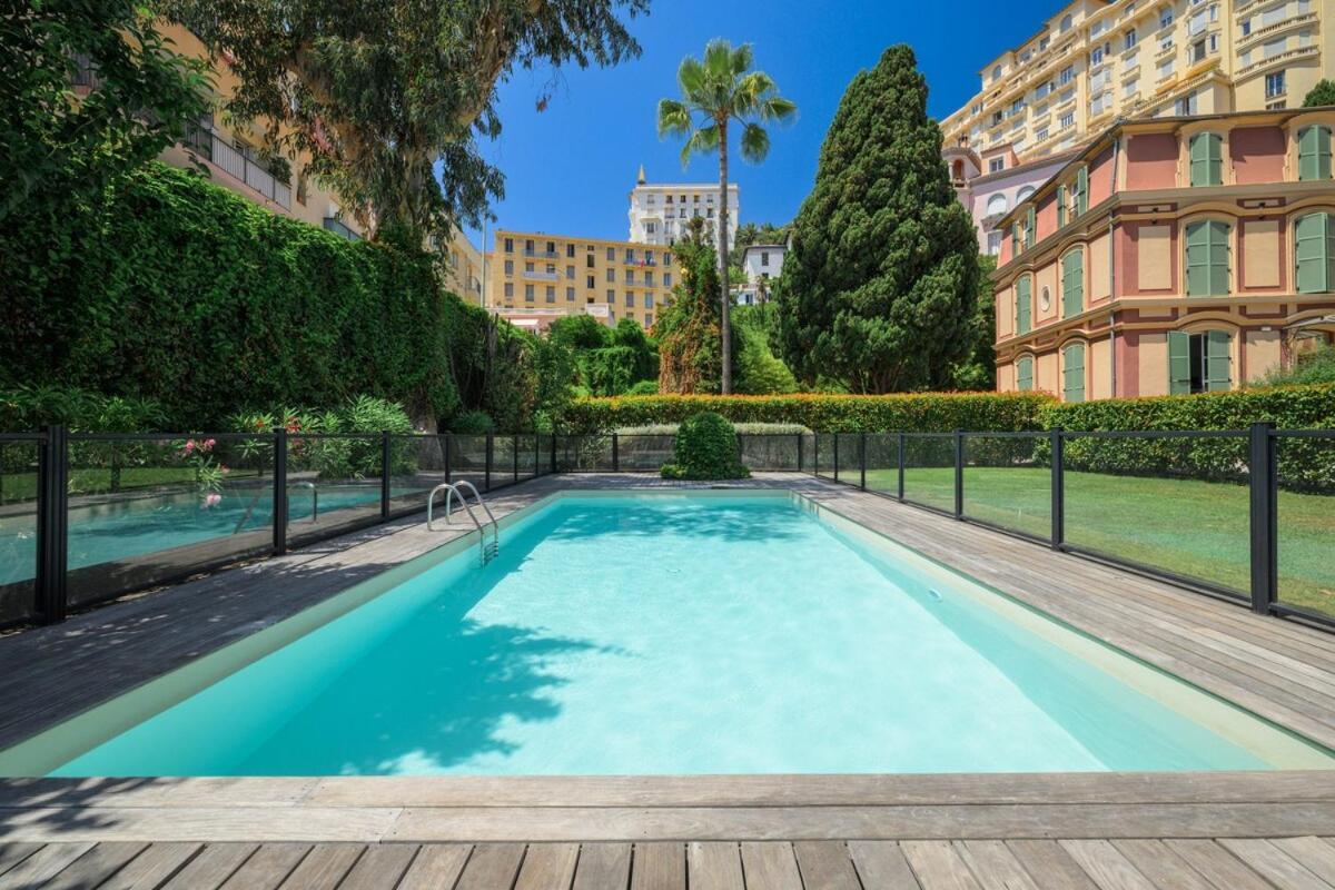 Le Coq Wagner - Garage - Swimming Pool Leilighet Menton Eksteriør bilde