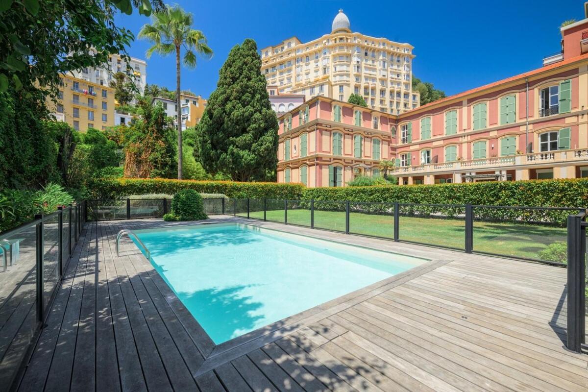 Le Coq Wagner - Garage - Swimming Pool Leilighet Menton Eksteriør bilde